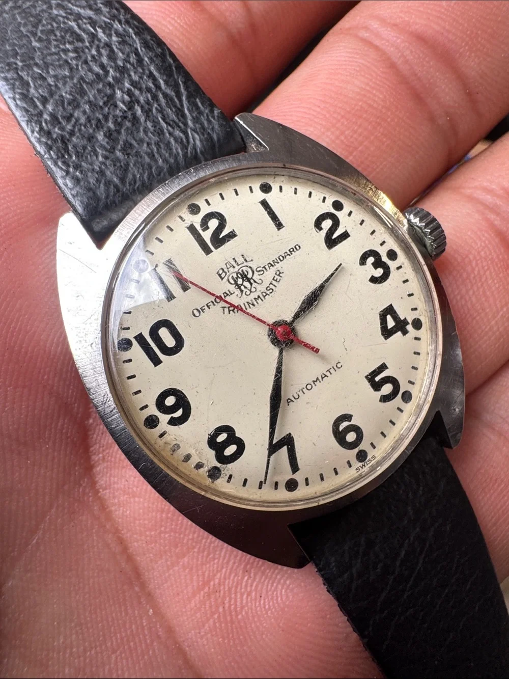 Ball Official Standard Trainmaster Automatic Men’s Vintage Watch